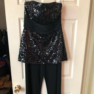 WHBM Sequin Jumpsuit